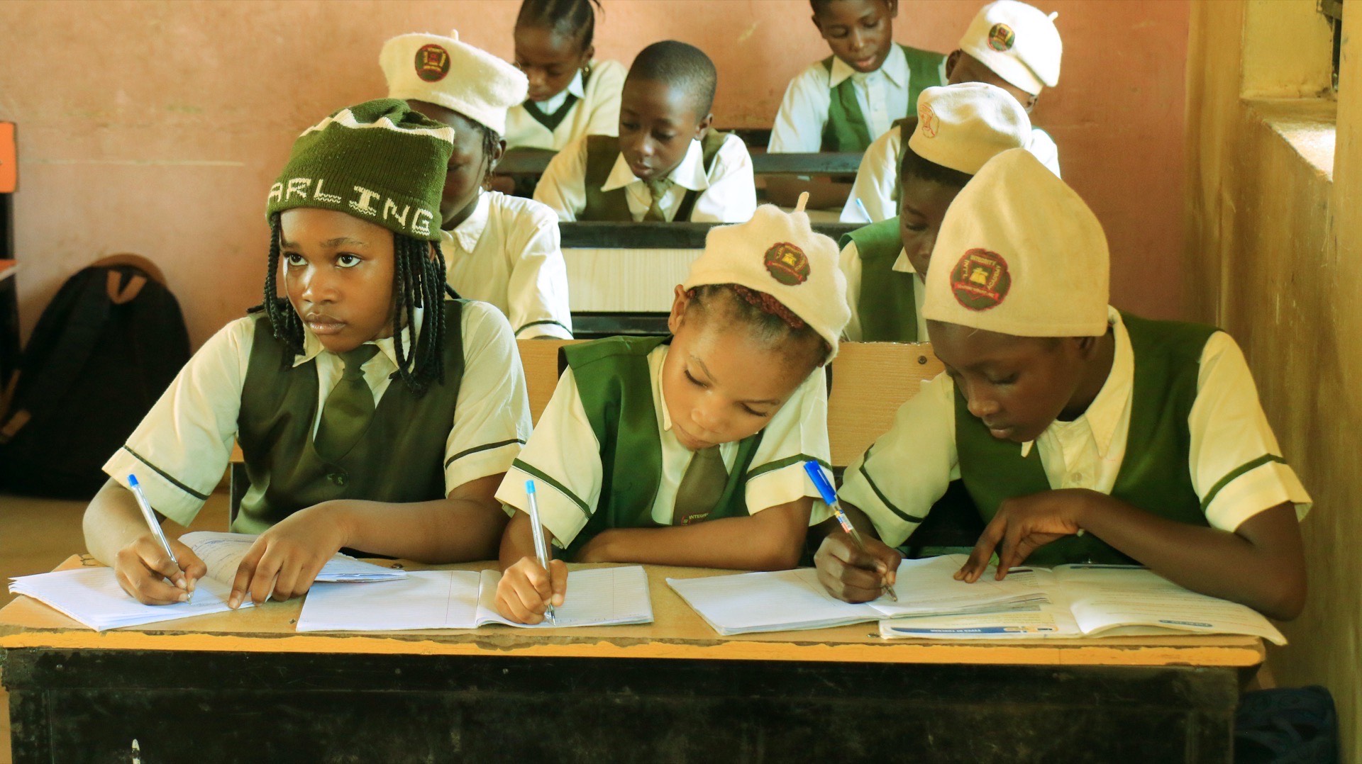 Students learning at Integrity Academy