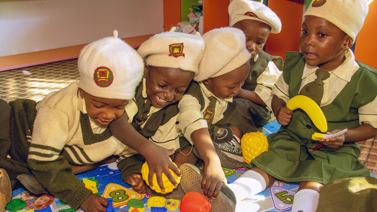 Nursery students